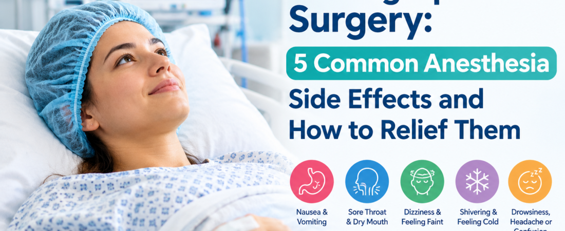 Waking Up After Surgery: 5 Common Anesthesia Side Effects and Easy Relief